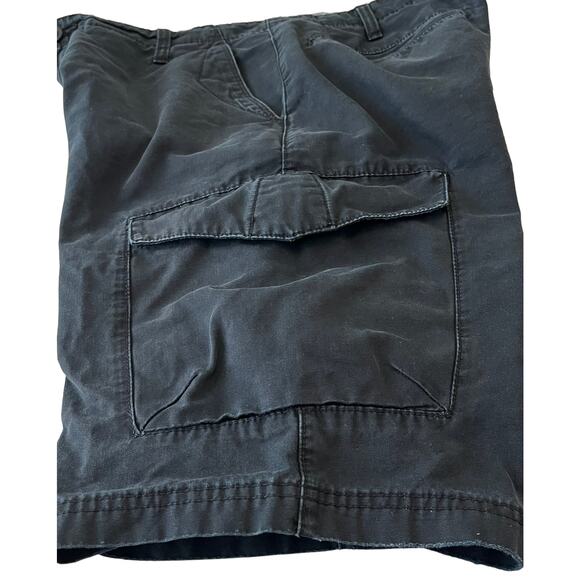 AMPLIFY CARGO SHORTS, MENS, 32/TAG, MEASURED 34 WAIST, BLACK, HIGH RISE - Picture 5 of 11